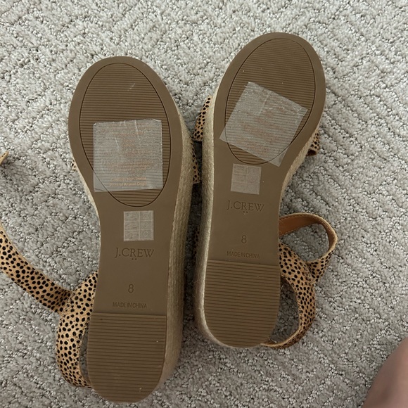J. Crew leopard wedges - Picture 3 of 3